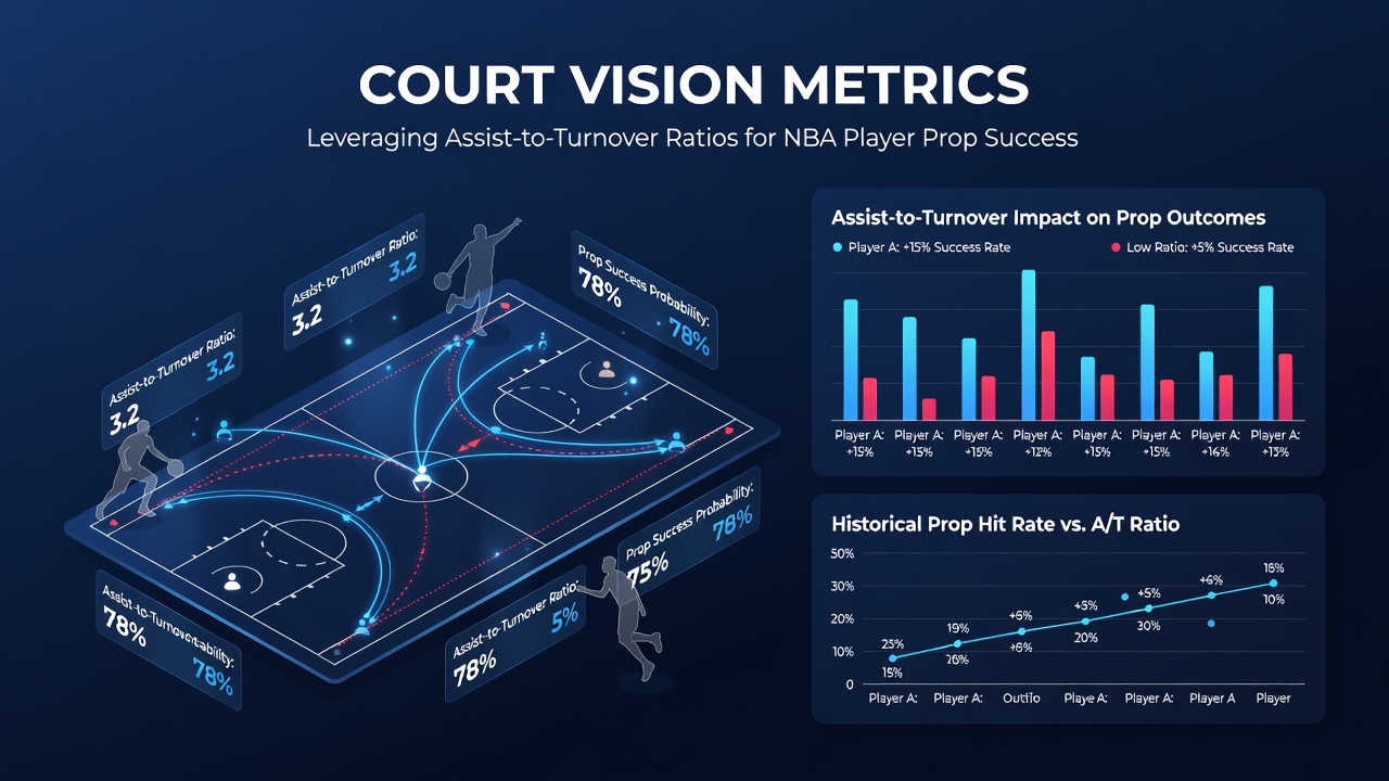 Close-up of an NBA guard surveying the court and preparing a pass, illustrating decision-making metrics